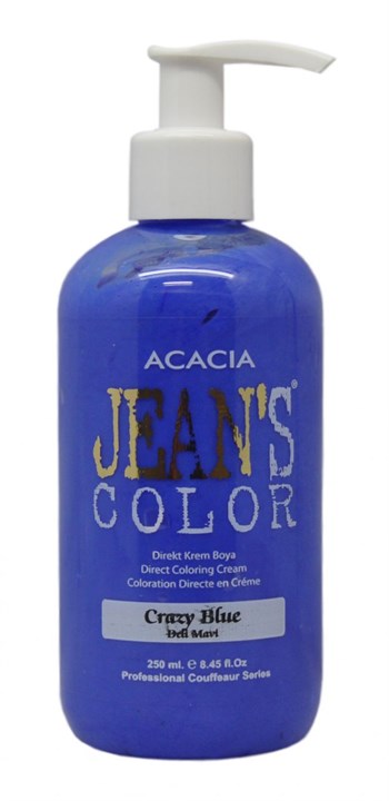 Jeans Color Saç Boyası Deli Mavi